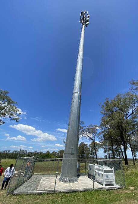 The Ebenezer Fixed Wireless Tower. Picture supplied.