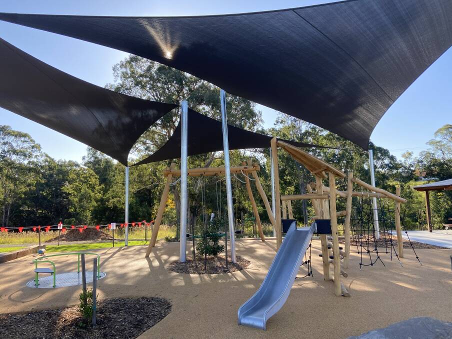 Upgrade: The recently constructed play equipment at Redbank communities. Picture: Supplied.