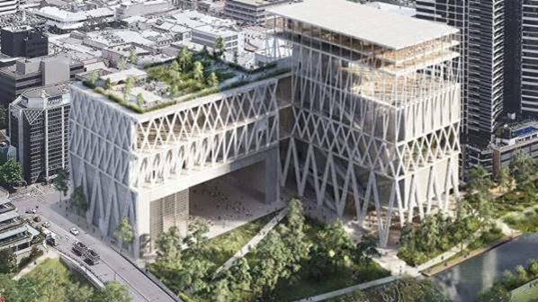 New attraction: The proposed plan for the Powerhouse Museum in Parramatta. Picture: Supplied.