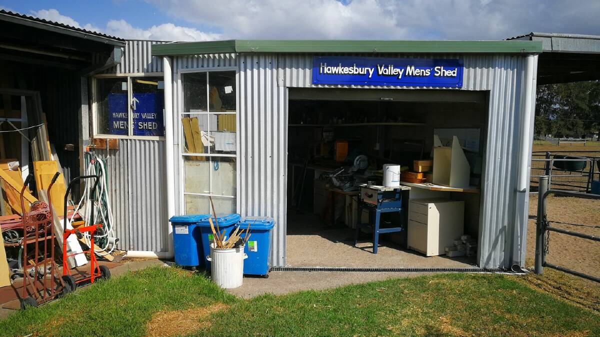 The Hawkesbury Valley Men's Shed at WSU Richmond. Picture: Supplied.