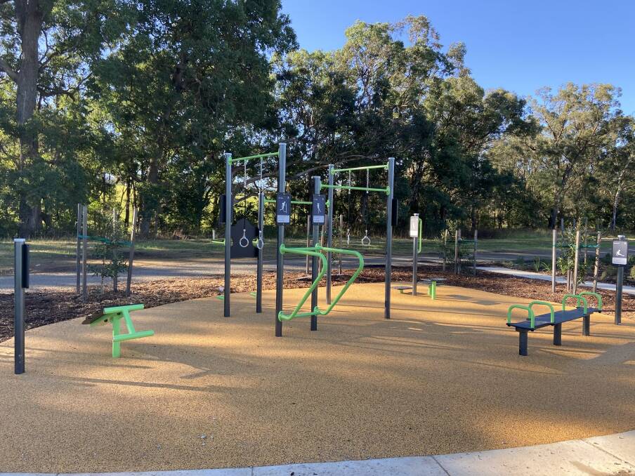 Development: The recently completed workout space at Redbank Communities. Picture: Supplied.