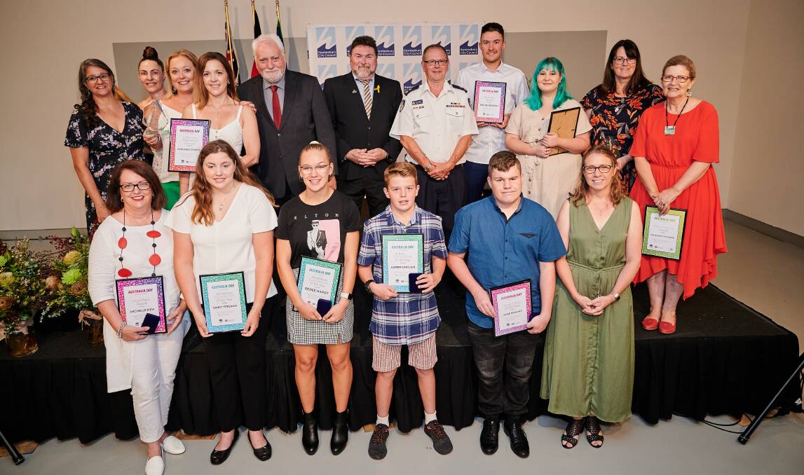 Winners: 2020 Hawkesbury Australia Day Award Winners. Picture: Supplied.