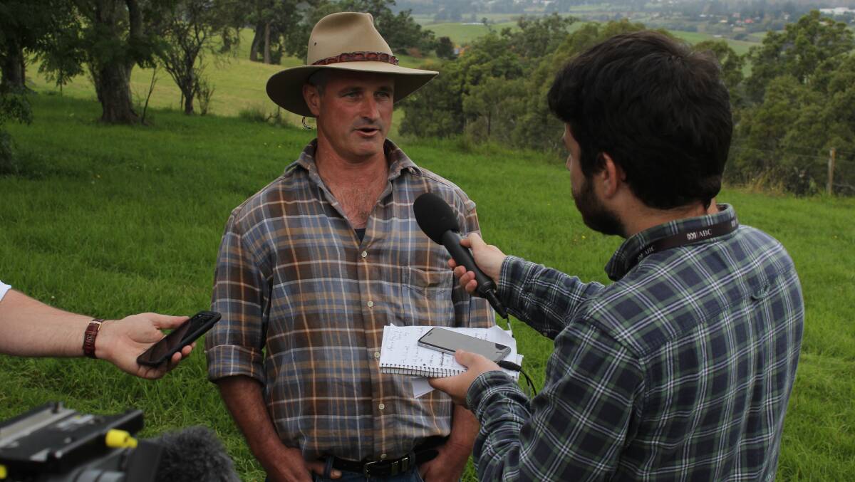 Toothdale dairy farmer Phil Ryan responds to a federal National Party election pledge for research into a new milk market platform. Photo: Ben Smyth