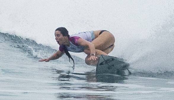 Culburr Beach's Tyler Wright makes her return to the CT at Maui. Photo: WSL/CESTARI