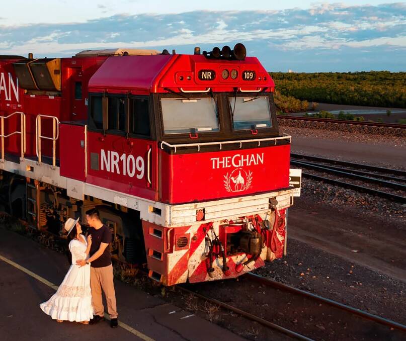 Australia's most famous train has decided to take a few day trips to break the monotony of border closures.