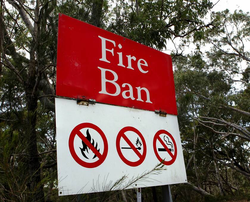 Total fire ban for Friday, Dec 2