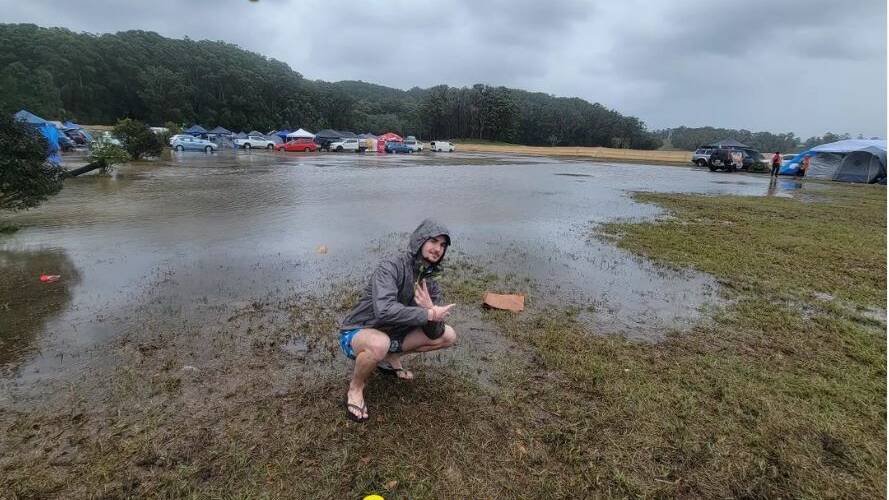 This music fan described the festival as "splendour in the swamps". Instagram/@ozy_azrael13