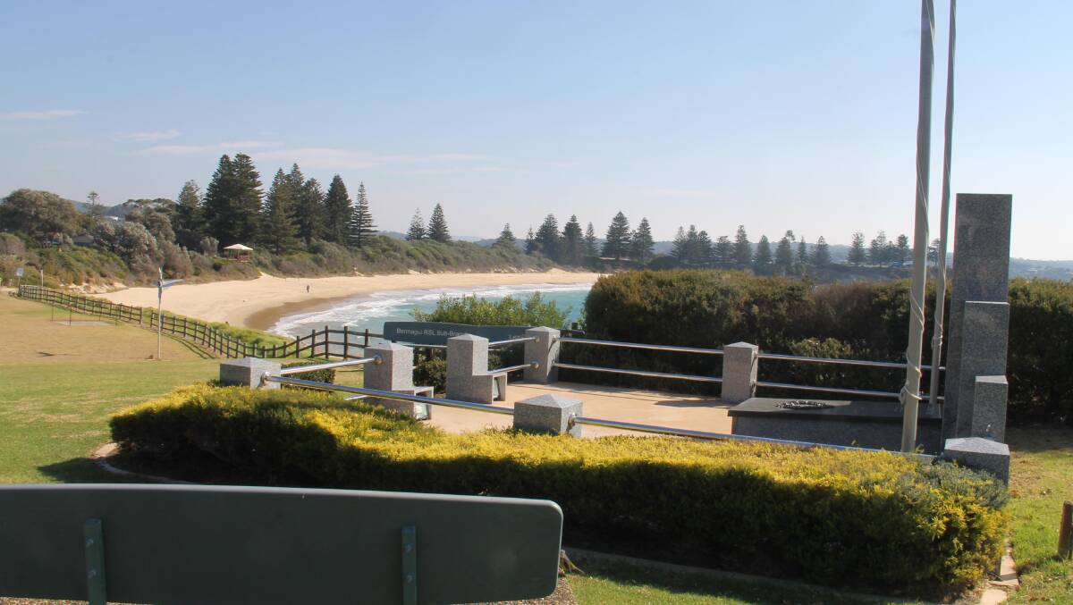 The Cenotaph at Bermagui … surely one of Australia’s best located. 