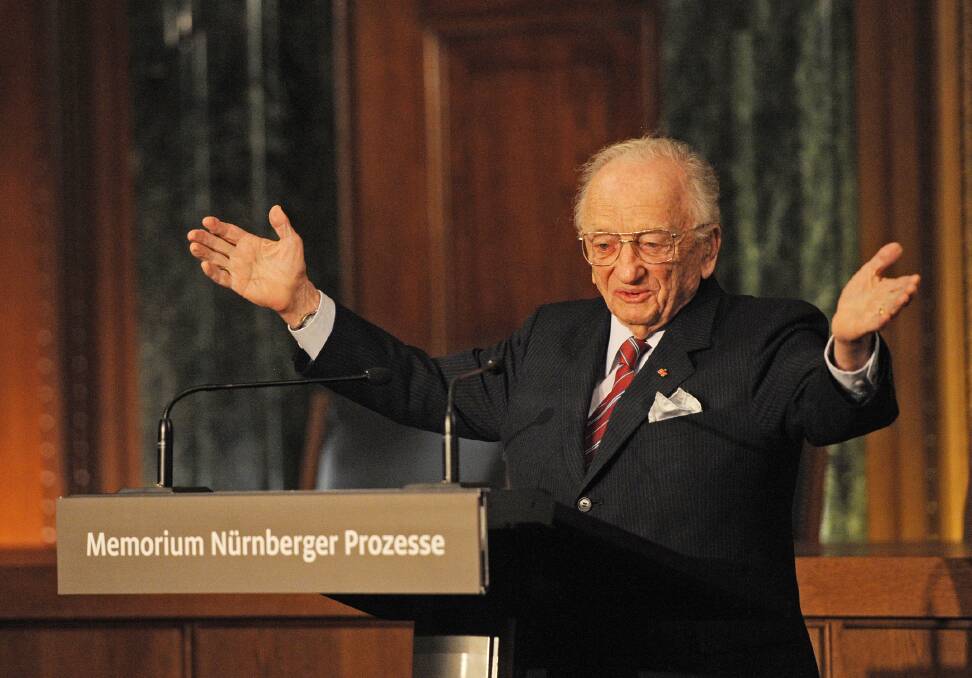 The impressive story of Nuremberg prosecutor Ben Ferencz is told in the documentary Prosecuting Evil.