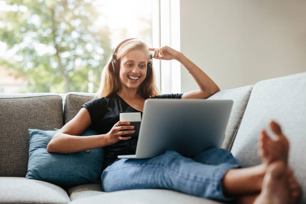 KEEP IN TOUCH: Host a movie night with your friends in real time and make sure you don't miss out. Photo: Shutterstock. 