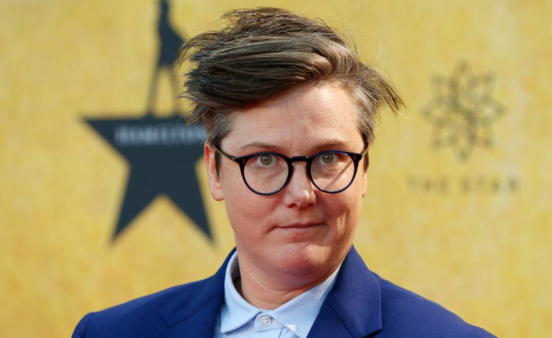 Hannah Gadsby, not gruelling but funny. Picture: Getty Images
