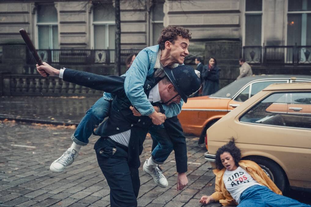 EMOTIONAL RIDE: Olly Alexander in It's A Sin, which follows a group of gay friends struggling with the AIDS epidemic in '80s London.