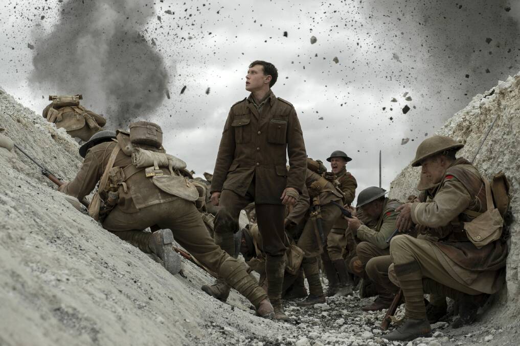 Incredible: Young up-and-coming actor George MacKay stars as Lance Corporal Schofield in Sam Mendes' immersive war film 1917, in cinemas now, rated MA15+.