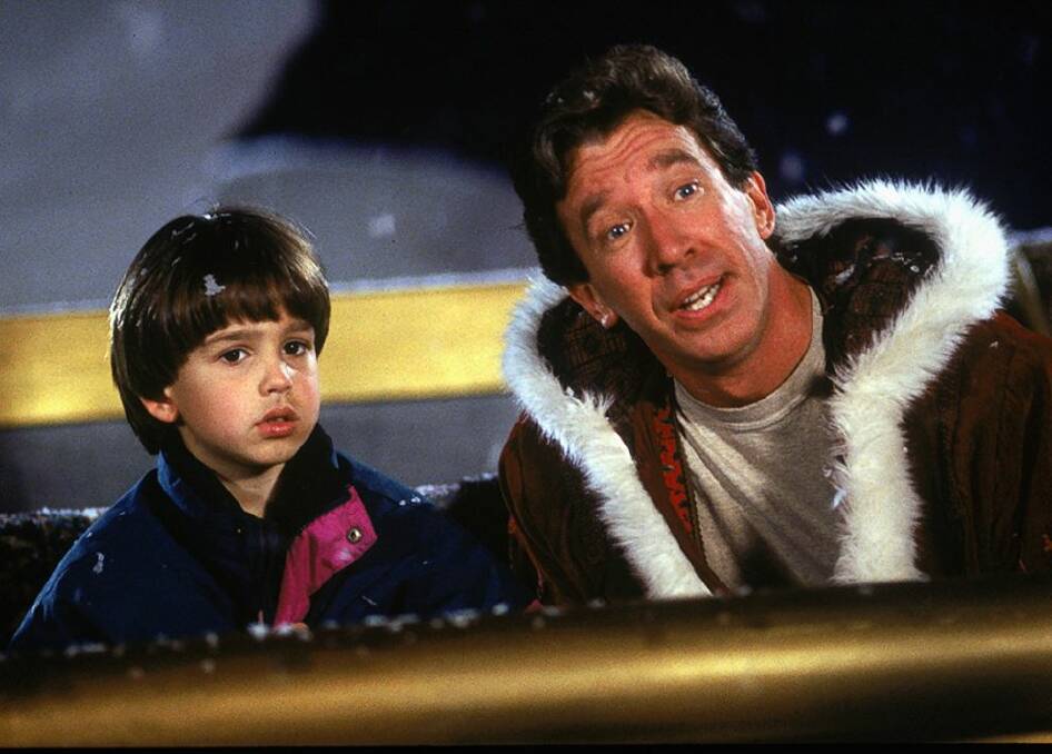 Eric Lloyd and Tim Allen star in The Santa Clause (1994)