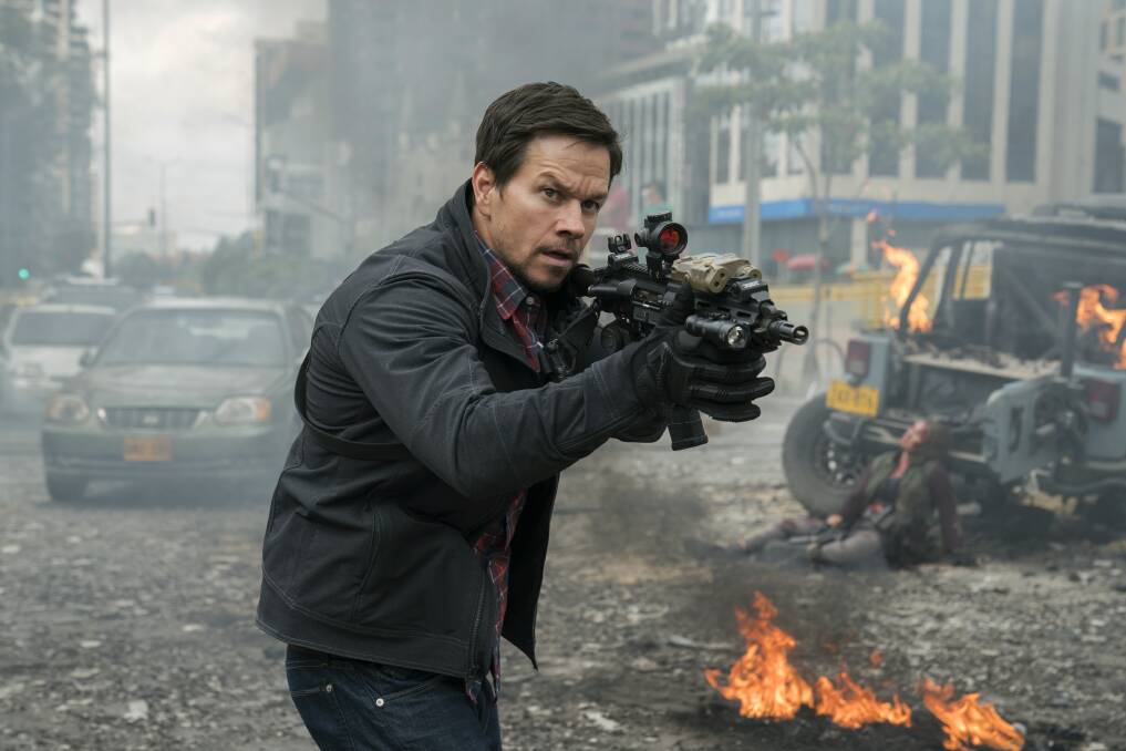 Action-packed: Mark Wahlberg returns for his fourth go round under the direction of Peter Berg in Mile 22, rated MA15+ and in cinemas now.