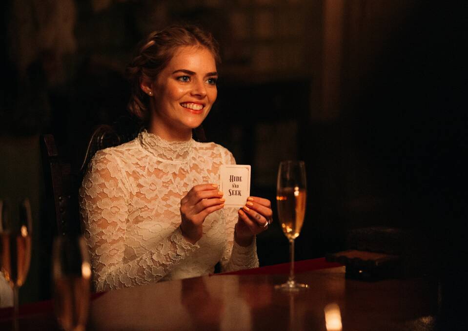 Final girl: Australia's Samara Weaving stars as newlywed Grace in the hilarious new horror comedy Ready or Not, rated MA15+, in cinemas now.