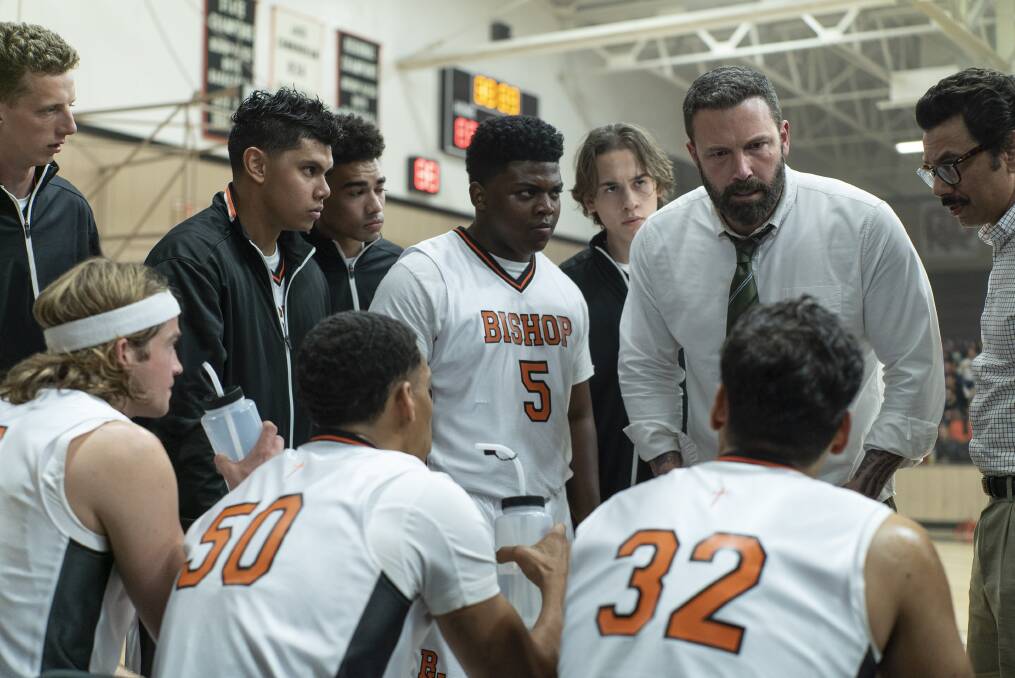 In the zone: Ben Affleck delivers one of his best acting performances as high school basketball coach Jack Cunningham in The Way Back, rated M, in cinemas now.