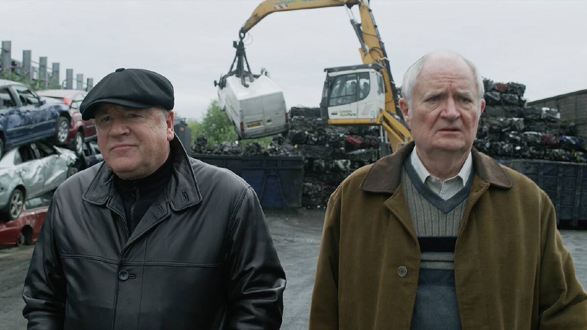 Veteran crooks: Ray Winstone and Jim Broadbent star as two bank robbers in the true story of the Hatton Garden robbery, King of Thieves, rated M, in cinemas now.