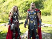 Natalie Portman and Chris Hemsworth in Thor: Love and Thunder. Pictures: Marvel