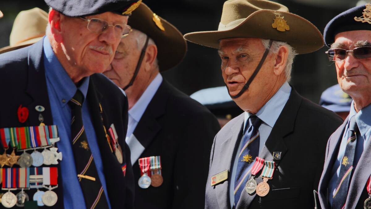 RESPECT: Marchers can wear their own or a relative's medals. Your own medals should be worn on the left hand side of your chest, over your heart. 