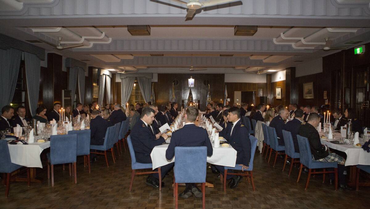 RAAF Base Richmond hosts annual Dining In Night at the Officers Mess ...