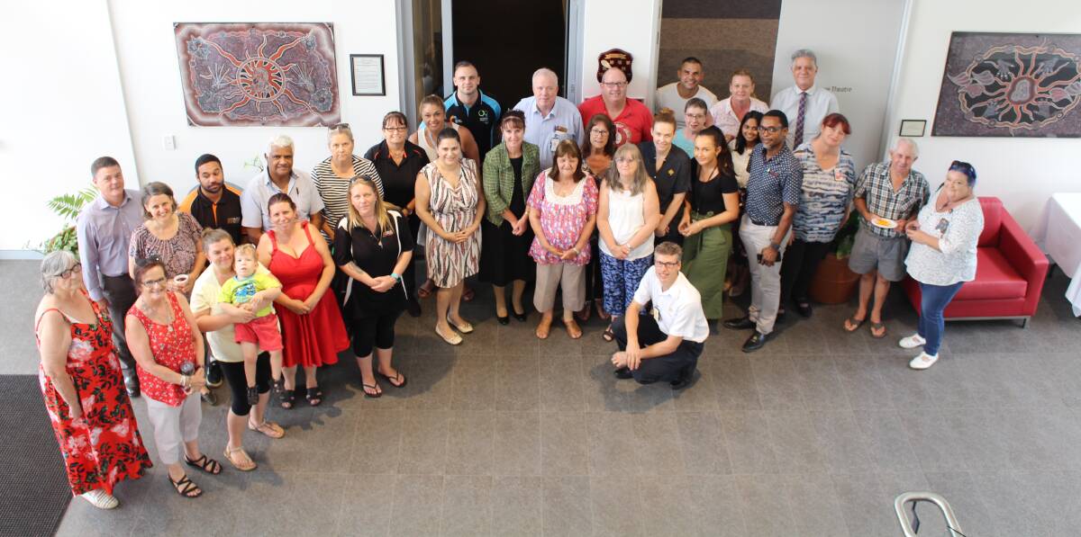 Building ties: Hawkesbury hospital's leadership team met with local Aboriginal people to talk about improving their health outcomes. Picture: Anna MacDonald