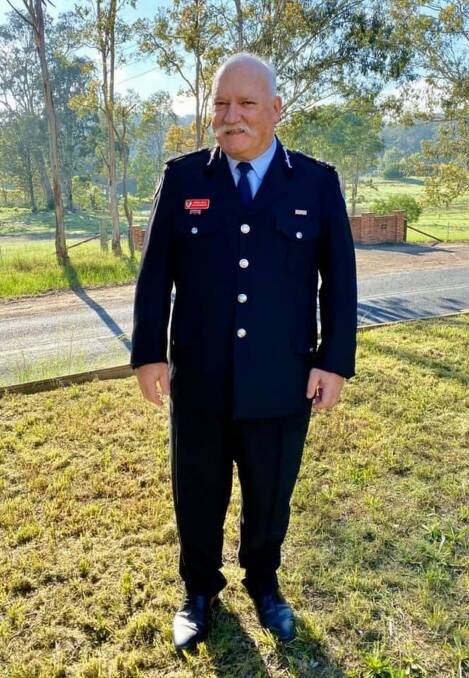 Murray West from Sackville has been recognised with an Australian Fire Service Medal. Picture: Supplied