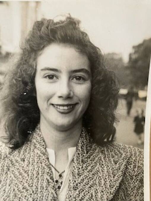 Generous donor: A young Margaret Lee, who would go on to donate $116,000 to Fitzgerald Aged Care. Picture: Supplied