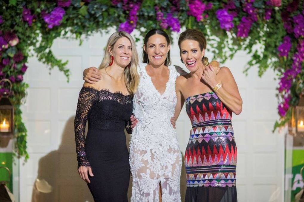 Pink Finss celebrate at the Pink Tie Ball. Pictures: Supplied