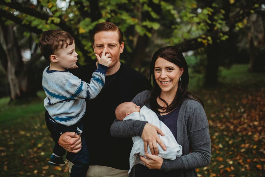 Space and character: The Axford family moved to Kurrajong from Thornleigh for a lifestyle change after the pandemic hit. Picture: KE Photography
