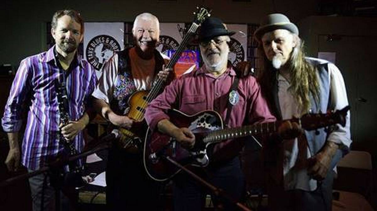 Graham Black's band BluesAngels will be one of over 50 bands playing at the St Albans Folk Festival. Picture: Supplied