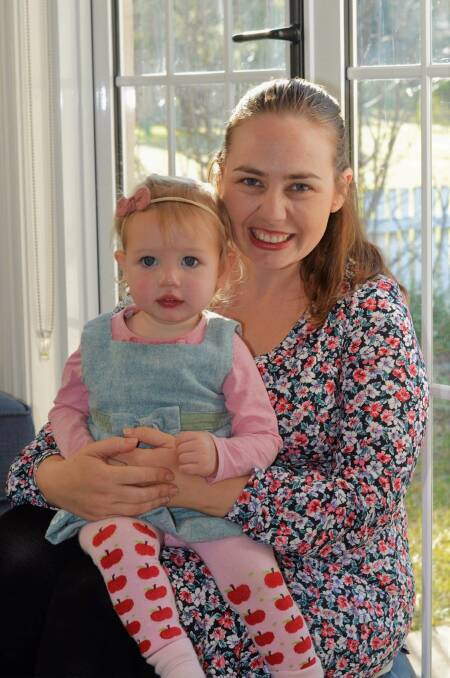 Rosie and her daughter Eloise. Picture: Supplied