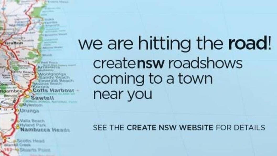 Create NSW arts, screen and culture roadshow in Windsor