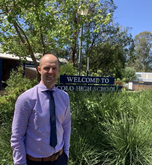 Call for mentors: Andrew King, Deputy Principal at Colo High, said the Raise youth mentor program had "so many benefits" for young people. Picture: Supplied