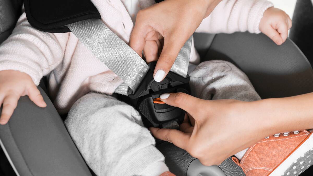 BETTER SAFE: Child restraints should be fitted by a professional, according to Adam Gorrell of Adam Gorrell Automotive at McGraths Hill. Book your free fitting today. Picture: Shutterstock