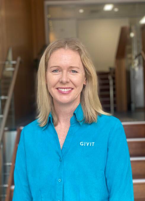 GIVIT CEO Sarah Tennant. Picture: Supplied