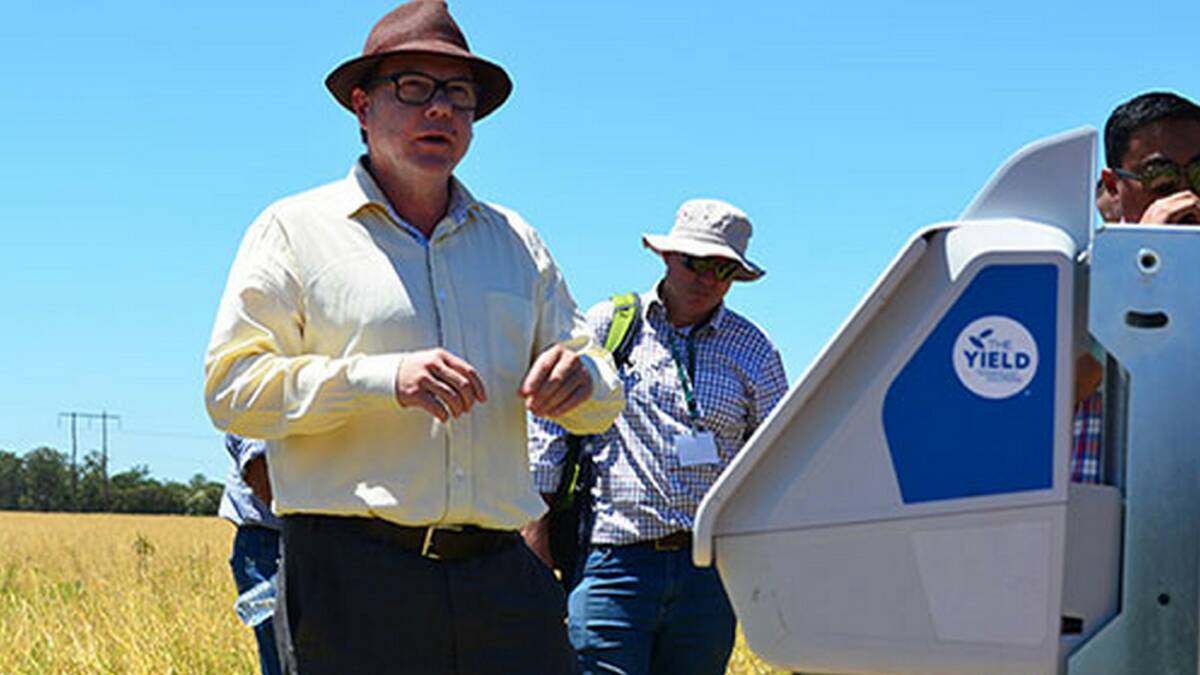 Advancements: Hawkesbury is the first university to install The Yield, a sensor system that captures field data to help farmers produce better yield forecasts. Picture: Supplied