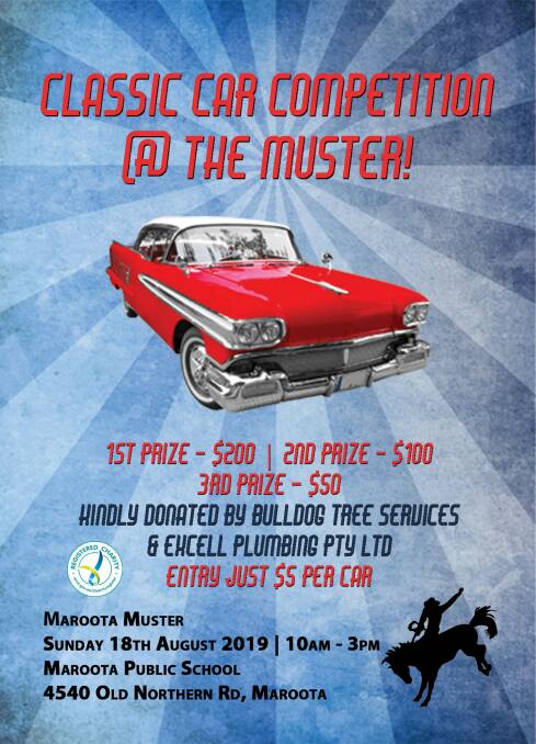Prizes are up for grabs in the annual Classic Car Competition, taking place as part of the Maroota Muster. Picture: Supplied