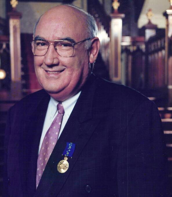 Fondly remembered: Emeritus Mayor, Dr Rex Stubbs OAM.