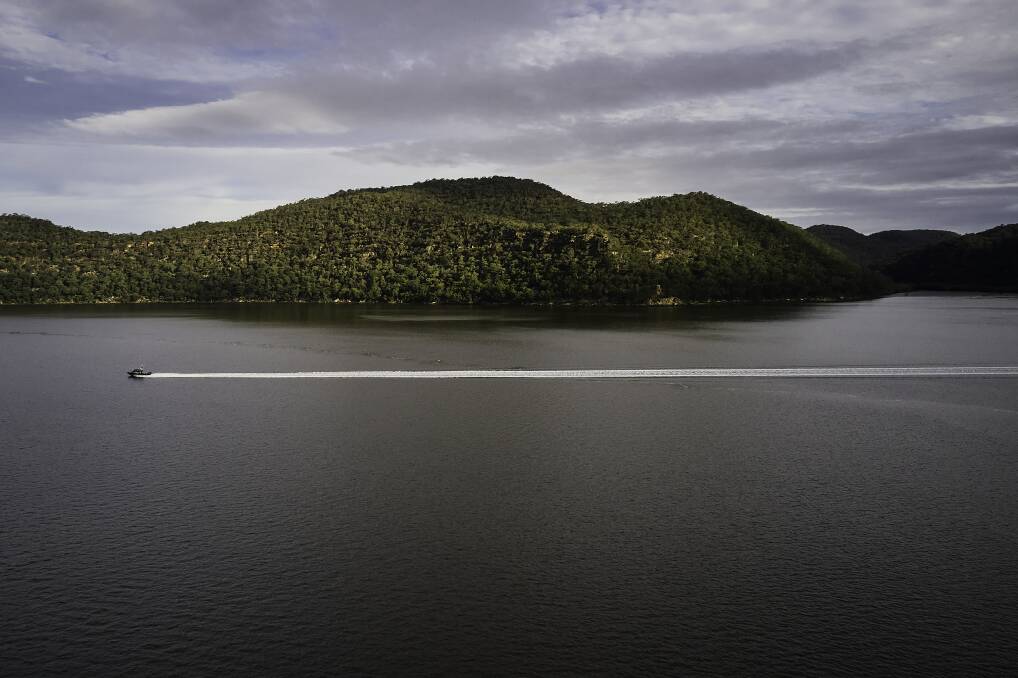 One of content creator Eugene Tan's pictures of the Hawkesbury River which are being shared on social platforms around the world for a collaboration with the NSW Government. Picture: Eugene Tan