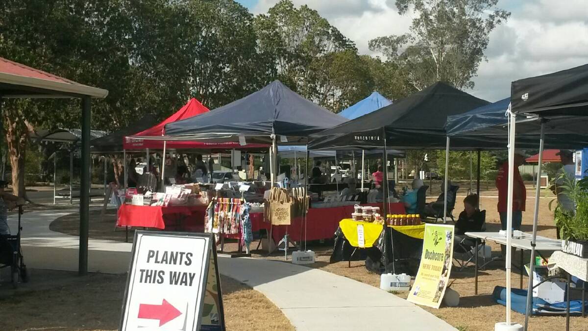 ALL LOCAL: The WBG markets at McLeod Park. picture: Supplied