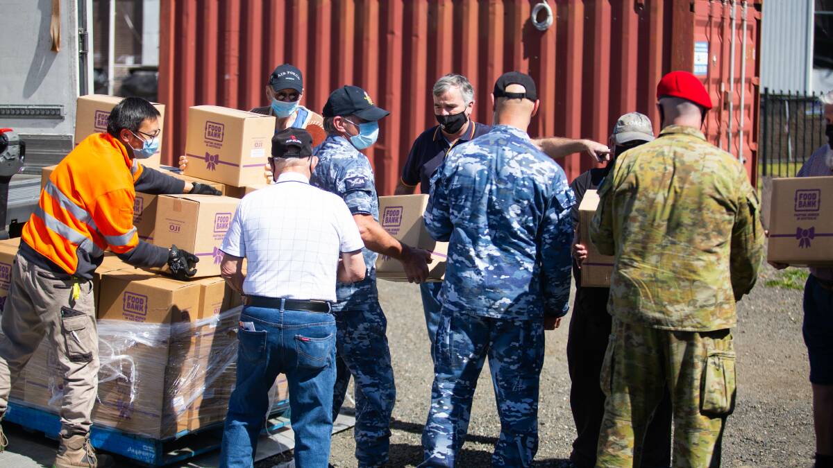 Food packages delivered to veterans struggling during COVID-19