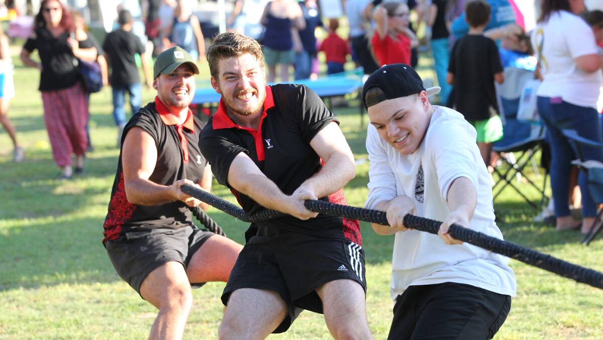 Free activities: A free event Hawkesbury Council held for local youths at Richmond Oval called YouthFest. Picture: Geoff Jones