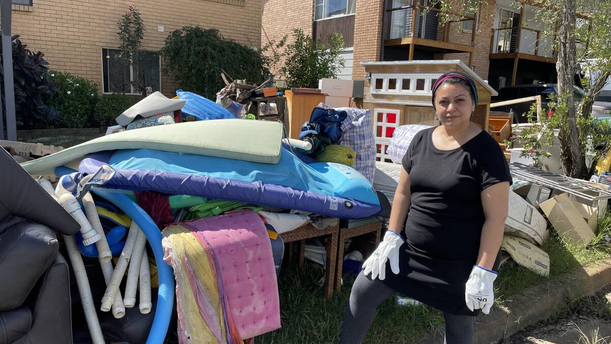 Nazanin Marashian is considering moving after enduring three floods in three years at Windsor. Picture: Sarah Falson