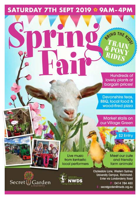 Secret Garden and Nursery hosts annual Spring Fair