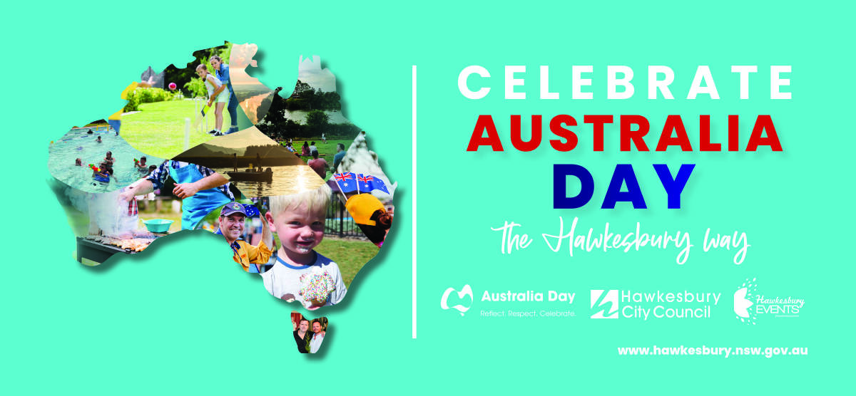 Celebrating differently: Hawkesbury Council won't be holding its annual Australia Day on the Hawkesbury event, however residents are encouraged to spend the day in the Hawkesbury and share their activities on social media. Picture: Supplied