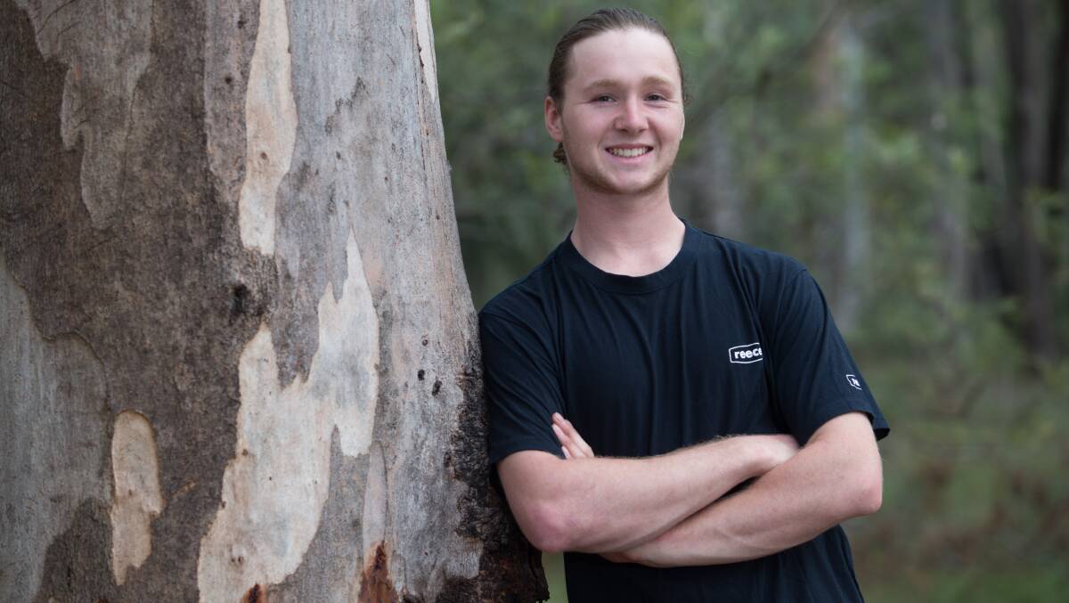GIVING BACK: Aidan Dunn wants to use his plumbing skills to help communities in Nepal. Picture: Geoff Jones