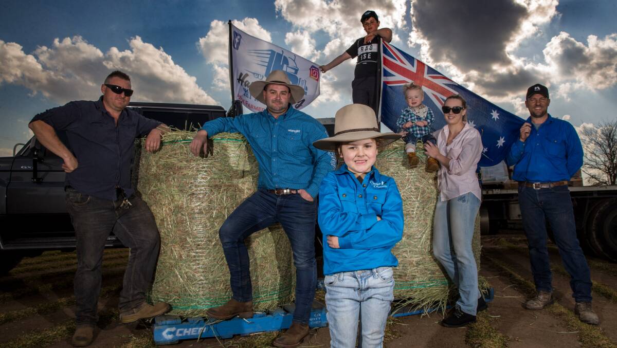 RURAL HEART: Hawkesbury Hay Runners are doing their bit for our struggling farming community. Picture: Geoff Jones