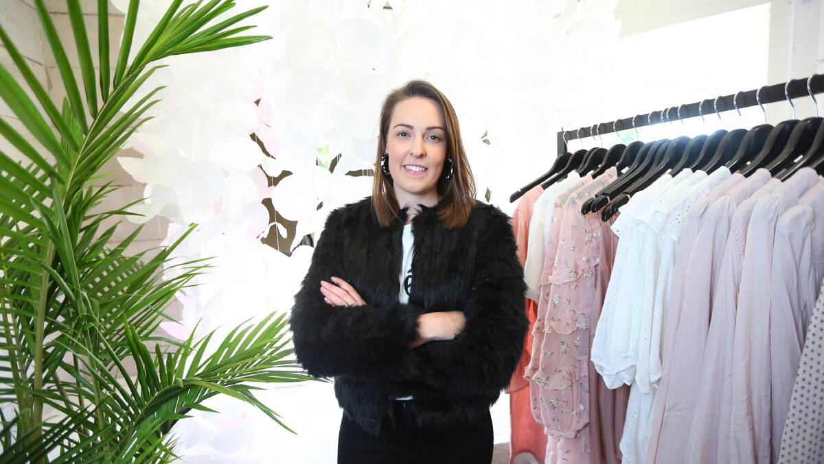 NEW STORE: Emma Barbagallo at One of Three Boutique in Windsor. Picture: Geoff Jones