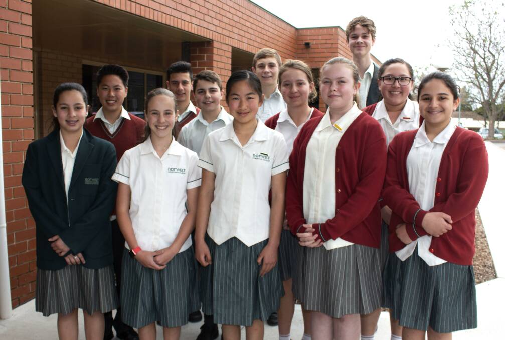 CLEVER TEAM: Students at Norwest Christian College performed extremely well in the National Computer Science School Challenge.